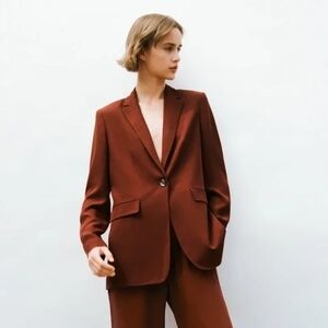 Zara Limited Edition Rust Blazer